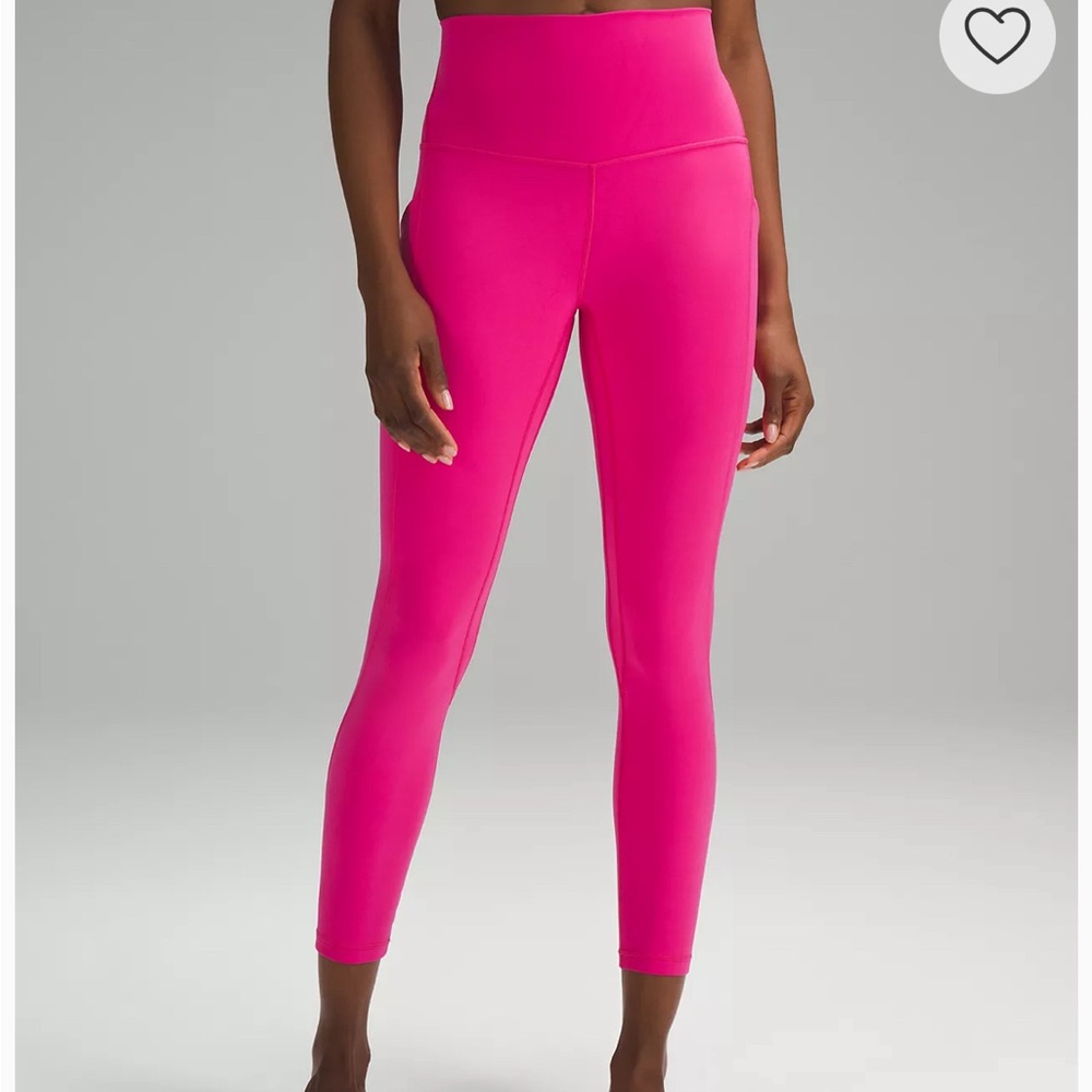Sonic pink lululemon leggings